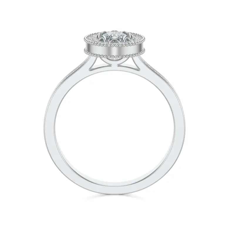 Pierścionek białe złoto z diamentami AJPZ_142